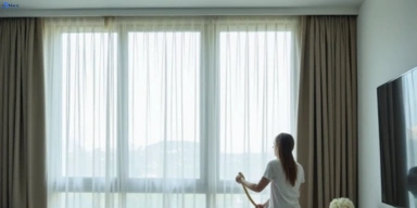 Delicate sheer drape cleaning holsworthy-nsw Matty Curtain Cleaning